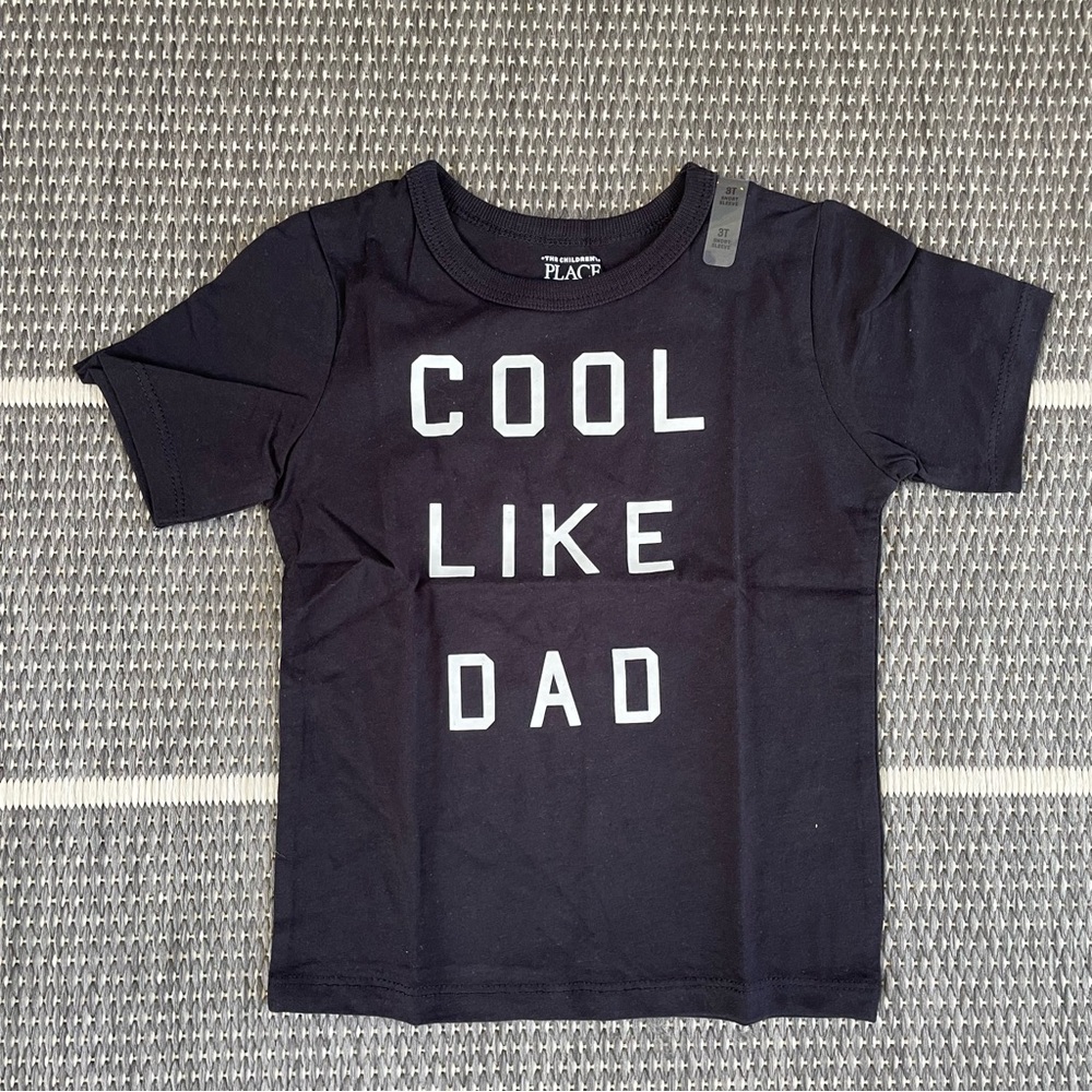 Cool Like Dad Tee, 3T
